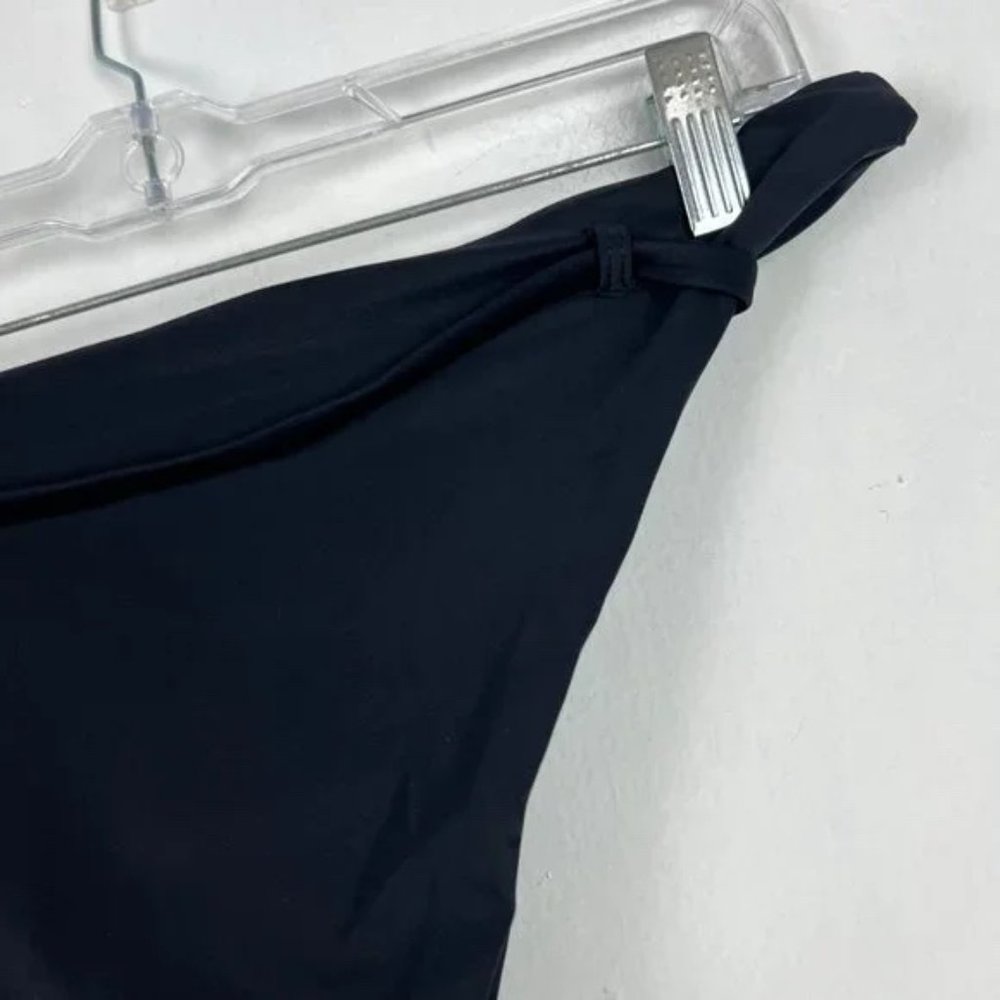 NWT Andie Swim The Riviera Bikini Bottom Flat Belt Black Size XS NEW - Picture 9 of 9